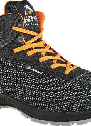 AIMONT Sicherheitsstiefel Diamont AVANGER Größe 44 schwarz/orange ( 8000477690 )