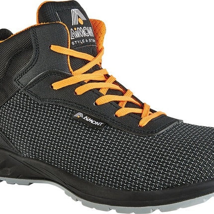 AIMONT Sicherheitsstiefel Diamont AVANGER Größe 44 schwarz/orange ( 8000477690 )