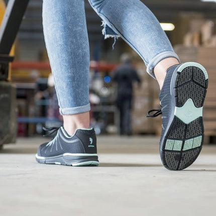 BAAK Damensicherheitsschuh Svea Größe 38 schwarz/türkis ( 8000600283 )