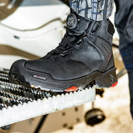 BAAK Sicherheitsstiefel Braxton Größe 46 schwarz/rot ( 8000600322 )