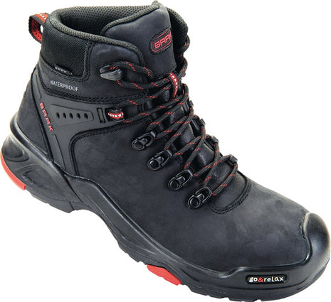 Botas de seguridad BAAK Bailey talla 46 negro/rojo (8000600333)