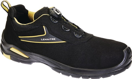 LEMAITRE Zapato de seguridad Harrison talla 42 negro/amarillo (8000776455)