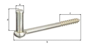 Pince GAH à visser 16x165mm (8001514110)