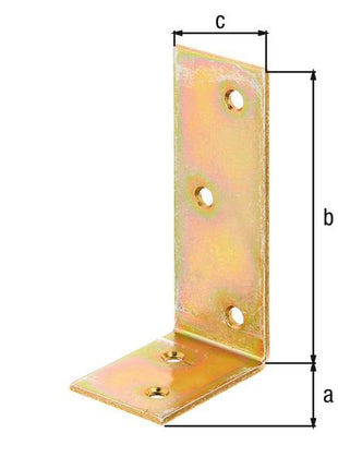 GAH Balkenwinkel  L80x40 mm Breite 30 mm ( 8001586374 )