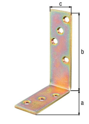 GAH Balkenwinkel  L120x80 mm Breite 35 mm ( 8001889054 )