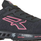 U.POWER Damensicherheitsschuh MICHELLE Größe 39 schwarz/rosa ( 8002411067 )