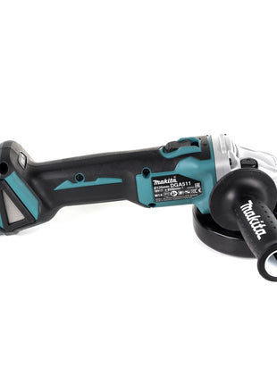 Makita DGA 511 ZJ Akku Winkelschleifer 18V 125mm Brushless Solo + Makpac - ohne Akku, ohne Ladegerät - Toolbrothers