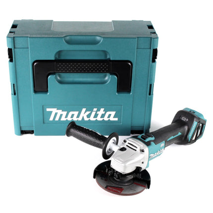 Makita DGA 511 ZJ Akku Winkelschleifer 18V 125mm Brushless Solo + Makpac - ohne Akku, ohne Ladegerät - Toolbrothers