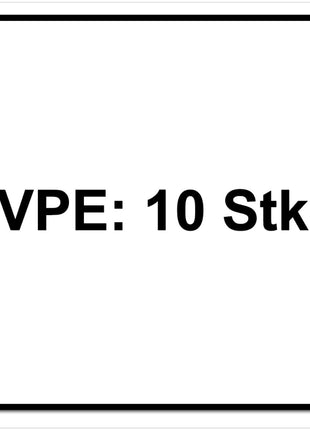 Feinstaubmaske VIC821 FFP2 ( 10 Stück ) ergonomisch geformt - Staubmaske Atemschutz Atemschutzmaske - Toolbrothers