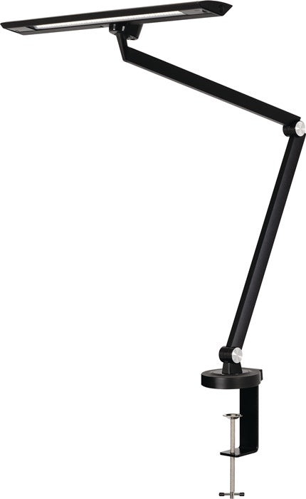 Lampe de bureau HANSA LED Zirkon Aluminium, ABS, fer, PC noir ( 9000483602 )