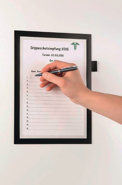 DURABLE Magnetrahmen  DIN A4 schwarz ( 9000492423 )