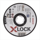 Bosch Trennscheiben X-LOCK 125 x 22,23mm Expert for Inox & Metal gerade ( 25x 2608619264 ) - Toolbrothers