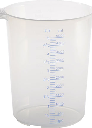 HÜNERSDORFF jarra medidora 5000 ml polipropileno transparente (9000495149)