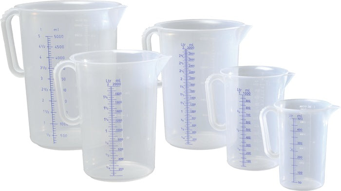 HÜNERSDORFF Messkanne  3000 ml Polypropylen transparent ( 9000495153 )