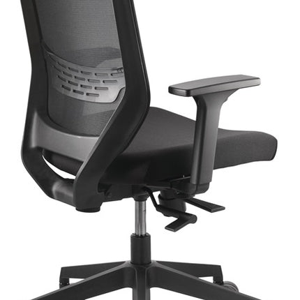 TREND OFFICE Bürodrehstuhl Mesh Armlehnen, breiten- und höhenverstellbar ( 9103483045 )