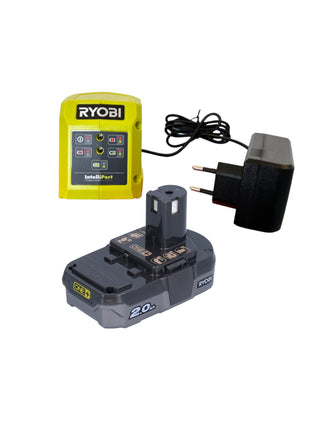 RYOBI R18MMS-120S Akku Multimaterialsäge 18 V 85 mm ( 5133005296 ) + 1x Akku 2,0 Ah + Ladegerät + Softtasche