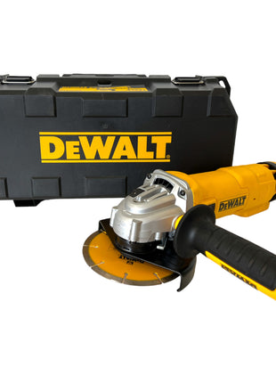 Meuleuse d'angle DeWalt DWE 4217 KD 1200 watts 125 mm + coffret