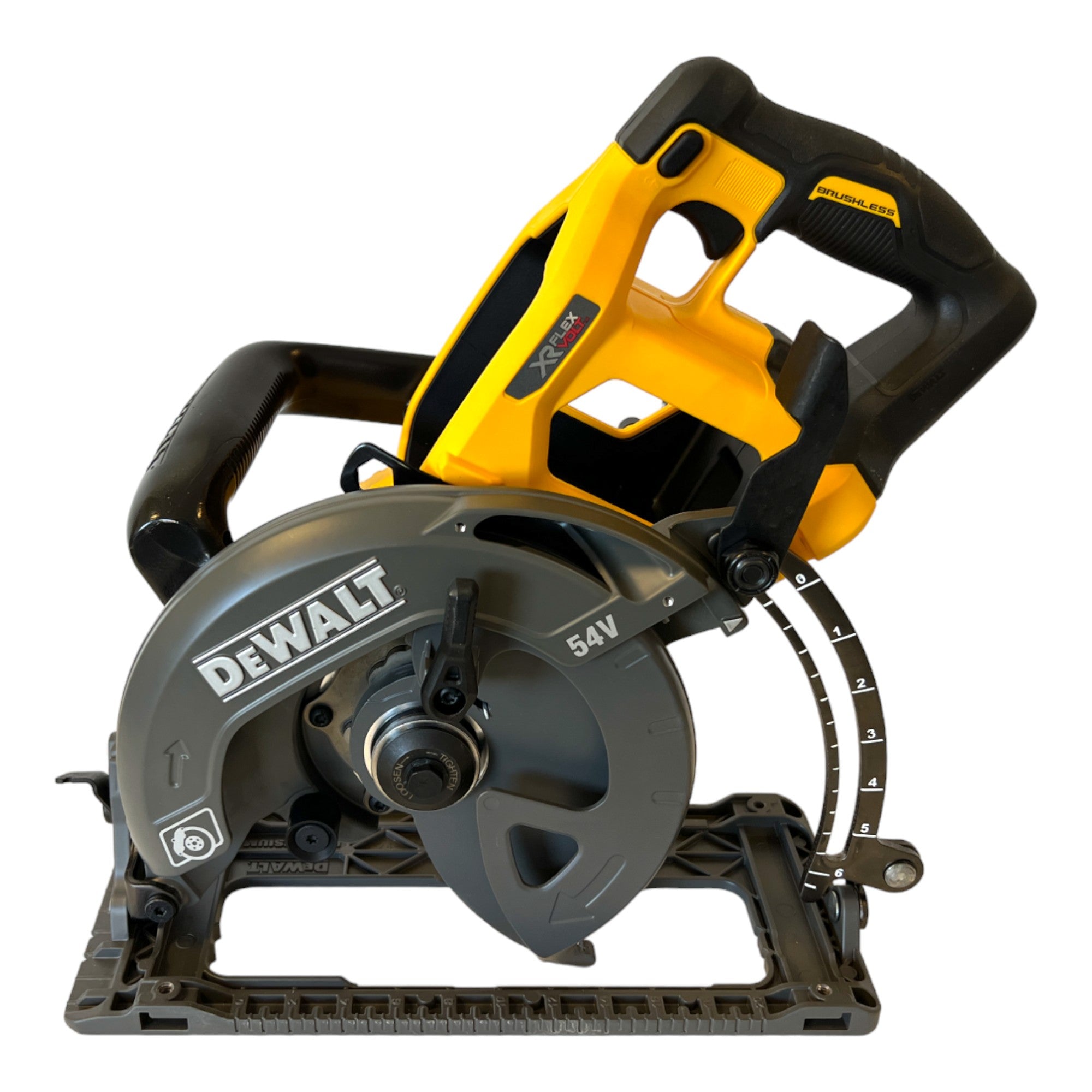 DeWalt DCS 577 N Akku Handkreissaege 54 V FlexVolt 190 mm Brushless Solo ohne Akku ohne Ladegeraet 0 - toolbrothers