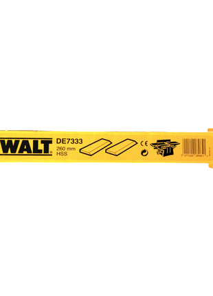 DeWalt DE 7333 Brzeszczot HSS do strugarki 260 mm (2 szt.) do D27300