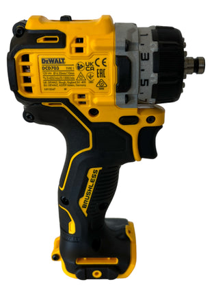 DeWalt DCD 703 NT Akku Bohrschrauber 12 V 57 Nm Brushless + 4x Aufsätze + TSTAK - ohne Akku, ohne Ladegerät