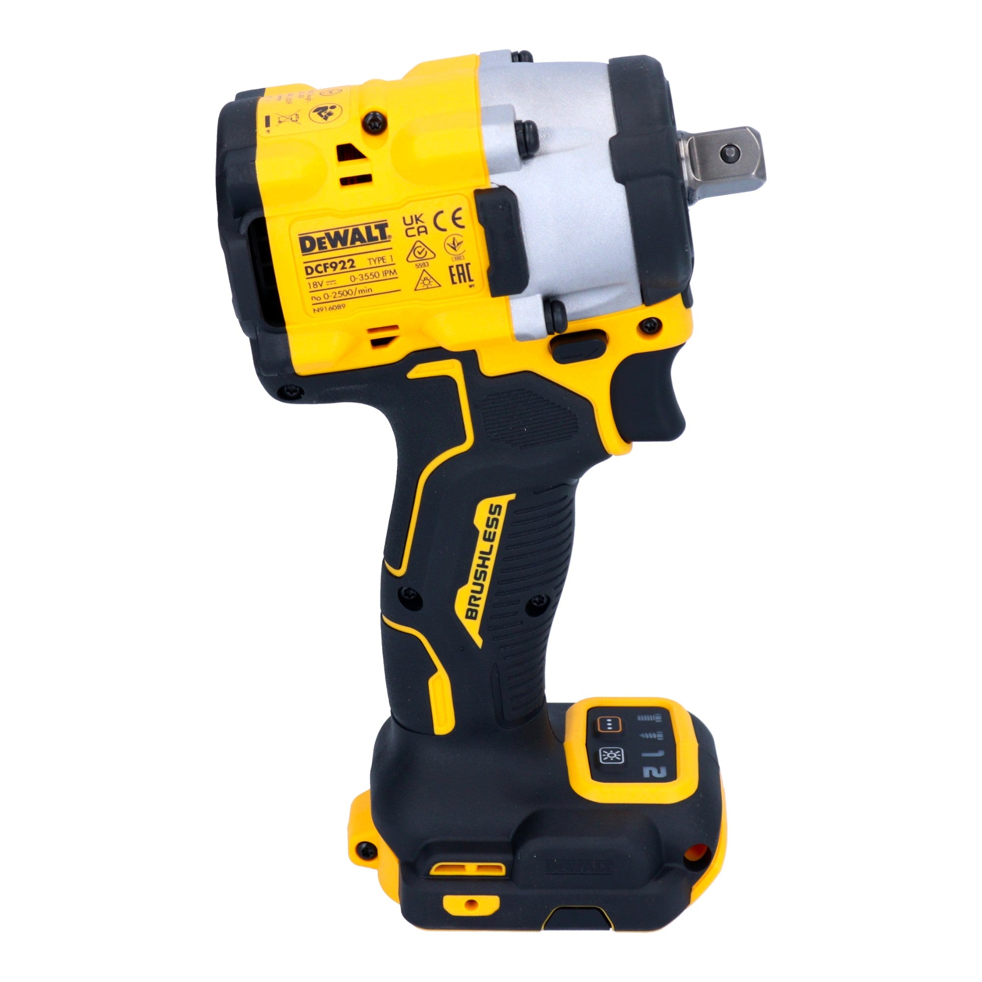 DeWalt DCF 922 N Akku Schlagschrauber 18 V 406 Nm 1 2 Brushless Solo ohne Akku ohne Ladegeraet 3 - toolbrothers