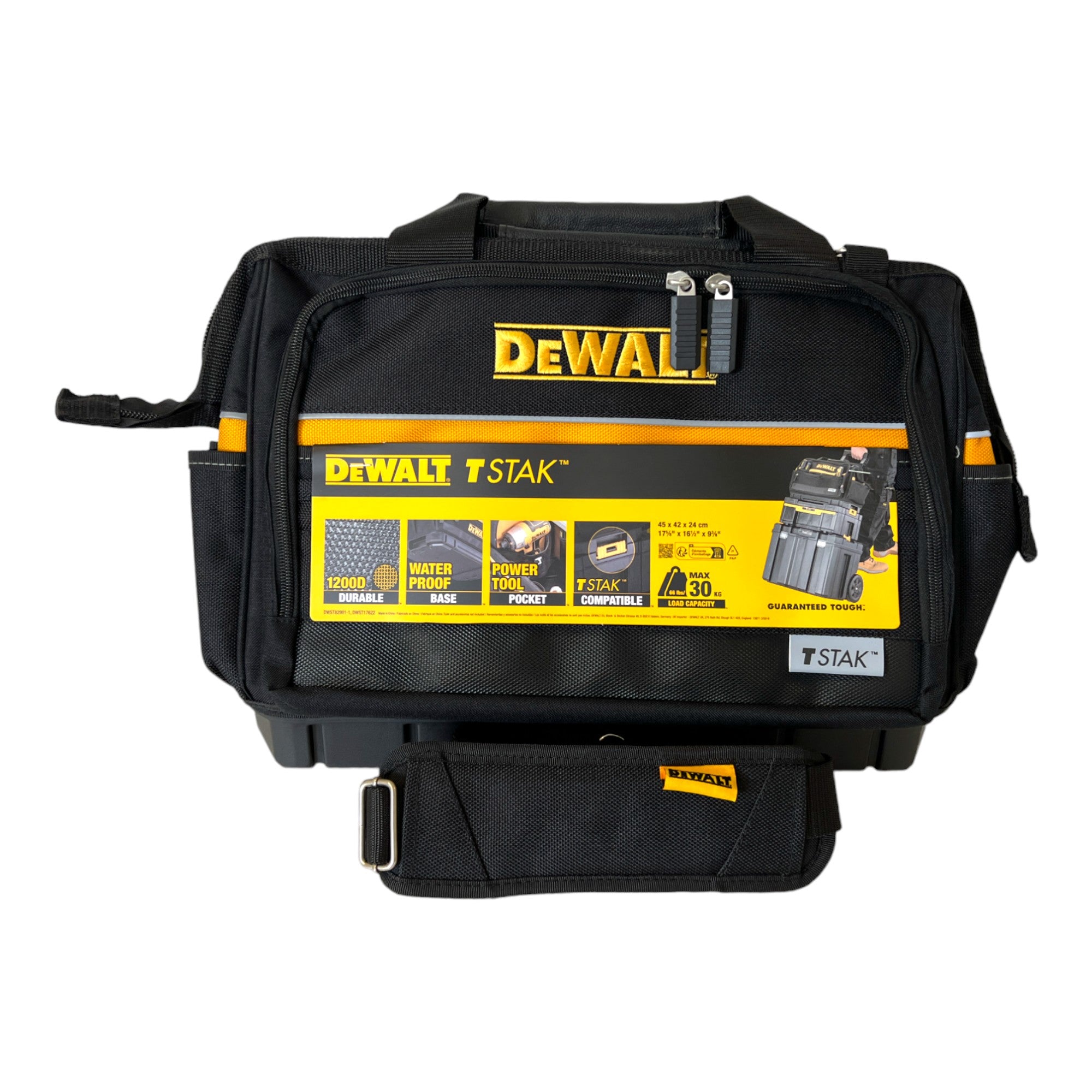 DeWalt DWST 82991 1 Werkzeugtasche 450 x 250 x 300 mm mit Tragriemen 0 - toolbrothers