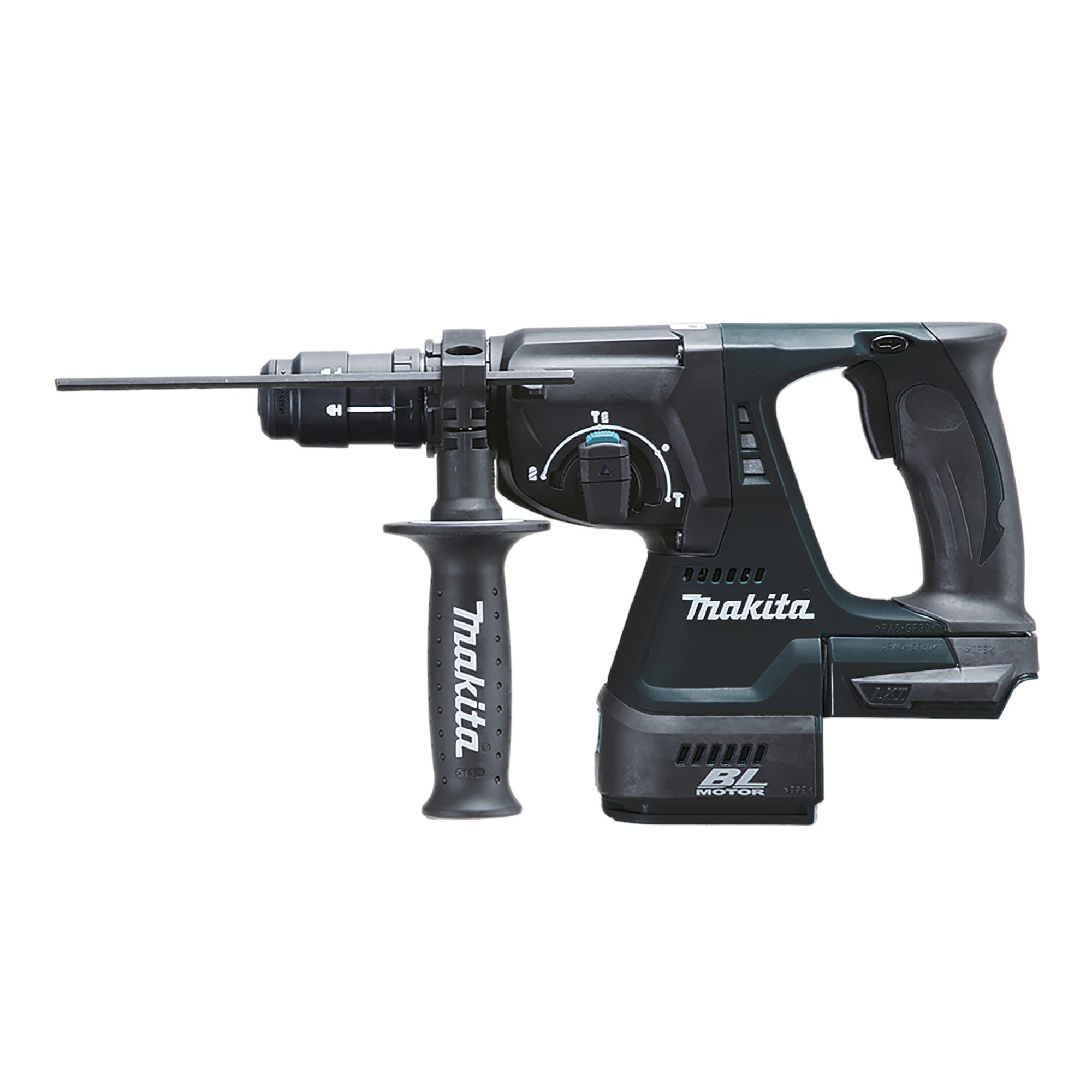 Makita DHR 243 T1J B Akku Kombihammer 18 V 2 0 J SDS Plus schwarz 1x Akku 5 0 Ah Schnellwechselfutter Makpac ohne Ladegeraet 2 - toolbrothers