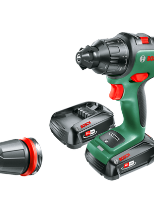 Bosch Home AdvancedImpact 18 Akku Schlagbohrschrauber 18 V 39 Nm ( 06039B5109 ) Brushless + 2x Akku 2,5 Ah + Ladegerät + Koffer