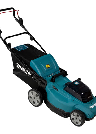 Makita DLM 480 CF2 Akku Rasenmäher 36 V ( 2x 18 V ) 48 cm 62 l + 2x Akku 3,0 Ah + Ladegerät