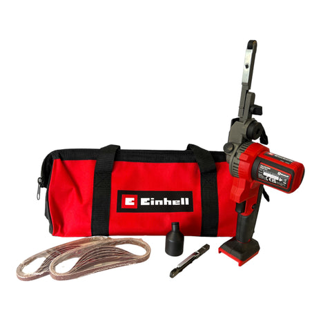 Einhell TE-BF 18 Li-Solo lima a nastro a batteria 18 V 13 x 457 mm + borsa ( 4461000 ) Solo - senza batteria, senza caricabatterie