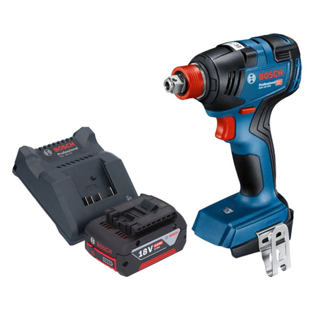 Bosch GDX 18V-200 Avvitatore a impulsi professionale a batteria 18 V 200 Nm brushless + 1x batteria ricaricabile 4,0 Ah + caricabatterie