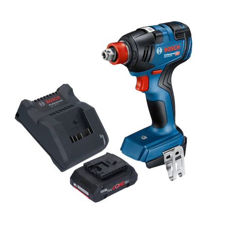 Bosch GDX 18V-200 Professional Visseuse à chocs sans fil 18 V 200 Nm Brushless + 1x batterie ProCORE 4,0 Ah + chargeur