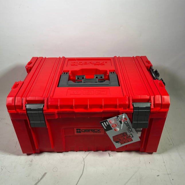 Qbrick System PRO Toolbox 2 0 RED ULTRA HD Custom Werkzeugkoffer Beschaedigt 1 - toolbrothers