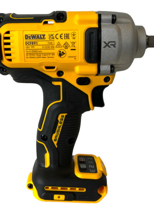 DeWalt DCF 891 NT Akku Schlagschrauber 18 V 1084 Nm 1/2" Brushless + 1x Powerstack Akku 1,7 Ah + TSTAK - ohne Ladegerät