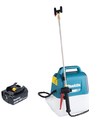 Pulverizador a presión de batería Makita DUS 054 F 18 V 5,0 l 3,0 bar + 1x batería 3,0 Ah - sin cargador