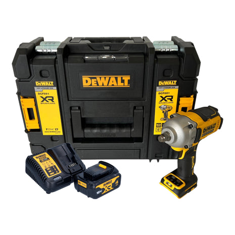 DeWalt DCF 891 M1T Clé à choc 18 V 1084 Nm 1/2'' Brushless + 1x batterie 4,0 Ah + TSTAK + chargeur