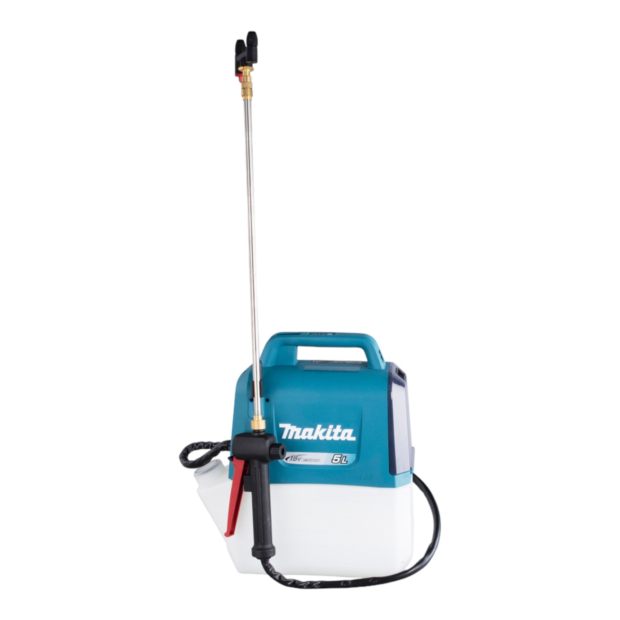 Makita DUS 054 RF2 Akku Druckspritze 18 V 5 0 l 3 0 bar 2x Akku 3 0 Ah Ladegeraet 1 - toolbrothers