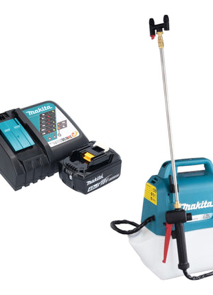 Pulvérisateur à pression sur batterie Makita DUS 054 RM 18 V 5,0 l 3,0 bar + 1x batterie 4,0 Ah + chargeur