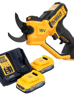 Sekator akumulatorowy DeWalt DCMPP 568 E2 18 V 38 mm + 2x akumulator Powerstack 1,7 Ah + ładowarka