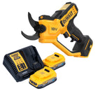 DeWalt DCMPP 568 E2 Akku Astschere 18 V 38 mm + 2x Powerstack Akku 1,7 Ah + Ladegerät