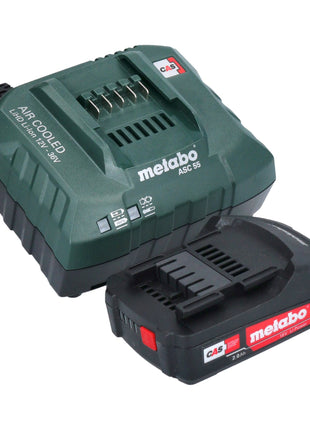 Metabo SSE 18 LTX Compact Akku Reciprosäge Säbelsäge 18 V 13 mm + 1x Akku 2,0 Ah + Ladegerät