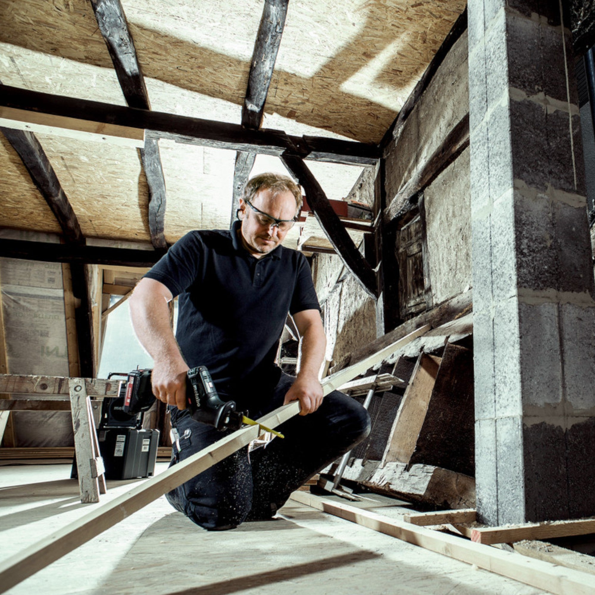 Metabo SSE 18 LTX Compact Akku Reciprosaege Saebelsaege 18 V 13 mm 1x Akku 4 0 Ah Ladegeraet 4 - toolbrothers