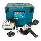 Makita DGA 514 M1JU1 Akku Winkelschleifer 18 V 125 mm Brushless + 1x Akku 4,0 Ah + Makpac - ohne Ladegerät