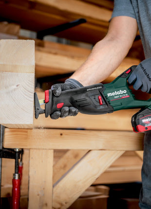 Metabo SSEP 18 LT BL Akku Säbelsäge 18 V 32 mm Brushless ( 601617840 ) + Metabox - ohne Akku, ohne Ladegerät