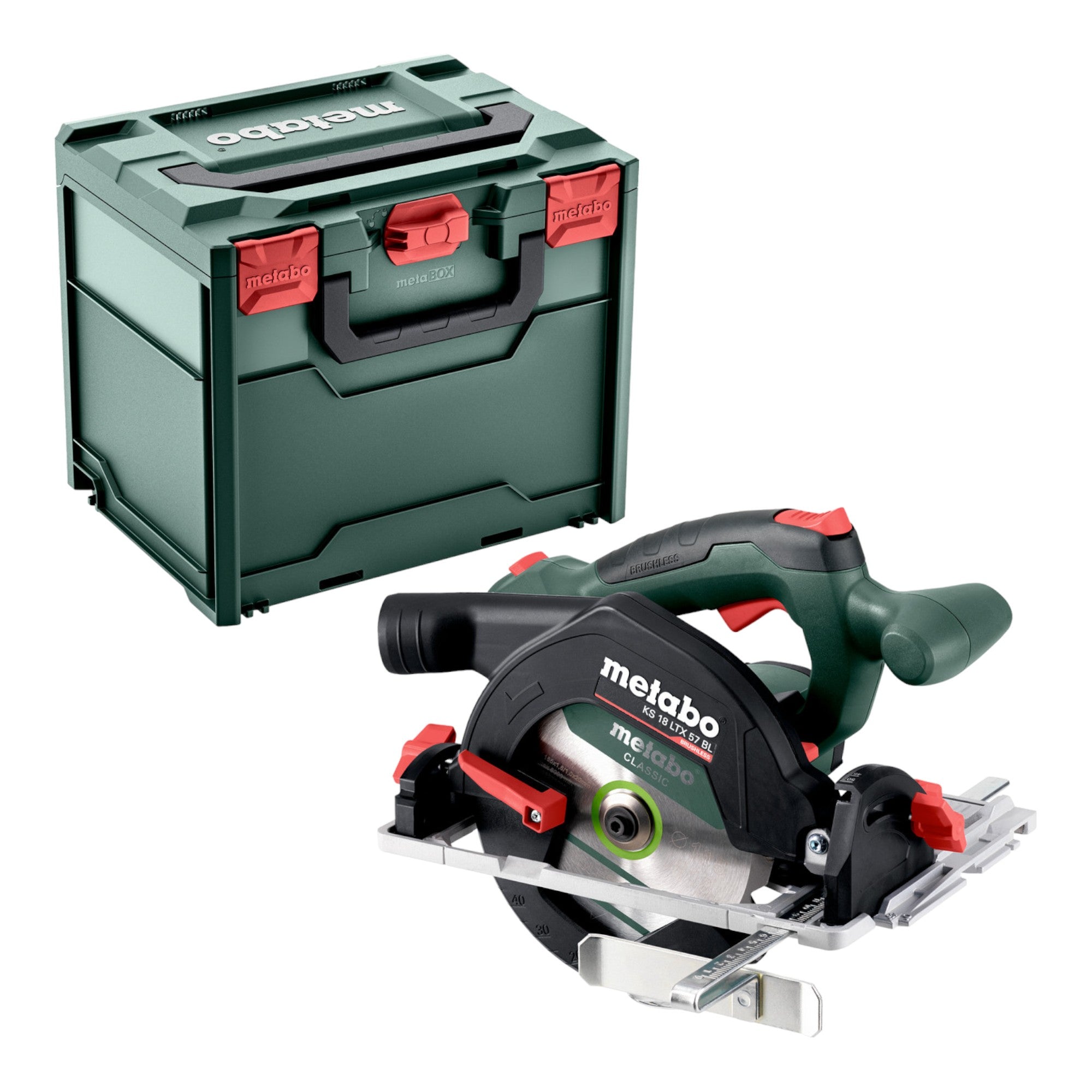 Metabo KS 18 LTX 57 BL Akku Handkreissaege 18 V 57 mm 611857840 Metabox ohne Akku ohne Ladegeraet 0 - toolbrothers
