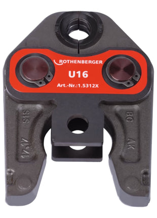 Rothenberger Standard U16 mordaza de presión 16 mm de ancho nominal (015312X)