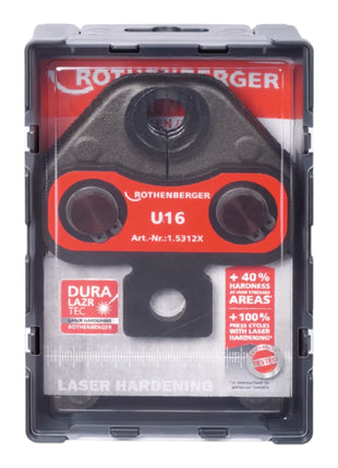 Rothenberger Standard U16 mordaza de presión 16 mm de ancho nominal (015312X)