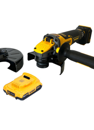 Amoladora angular a batería DeWalt DCG 416 VS N 18 V 125 mm sin escobillas + 1x batería 2,0 Ah - sin cargador