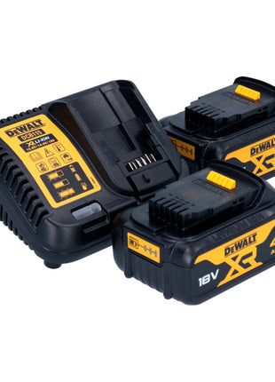 Meuleuse d'angle sur batterie DeWalt DCG 416 VS M2 18 V 125 mm sans balais + 2x batteries 4,0 Ah + chargeur