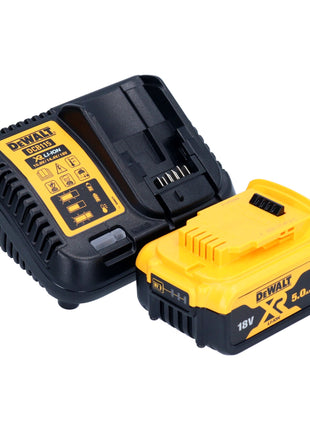 Meuleuse d'angle sur batterie DeWalt DCG 416 VS P1 18 V 125 mm sans balais + 1x batterie 5,0 Ah + chargeur